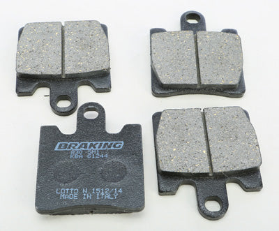 BRAKING HIGH PERFORMANCE BRAKE PAD SEMI-METALLIC PART# 830SM1 NEW