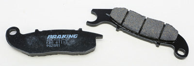 BRAKING HIGH PERFORMANCE BRAKE PAD SEMI-METALLIC PART# 902SM1 NEW