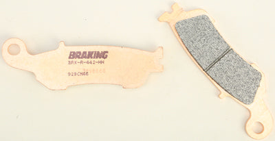 BRAKING BRAKE PAD SET SINTERED HIGH PERFORMANCE PART NUMBER 929CM46