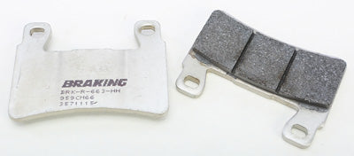 BRAKING HIGH PERFORMANCE BRAKE PAD SEMI-METALLIC PART# 959CM66 NEW