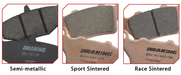 BRAKING 2009-2012 Aprilia Mana 850 GT ABS HIGH-PERFORMANCE BRAKE PAD SINTERED SP