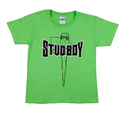 STUDBOY STUD BOY 2013 LIME KIDS T-SHIRT SMALL 2520-00