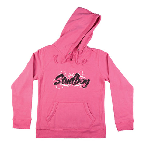 STUDBOY STUD BOY "GIRLS" PINK HOODIE LG 2530-01