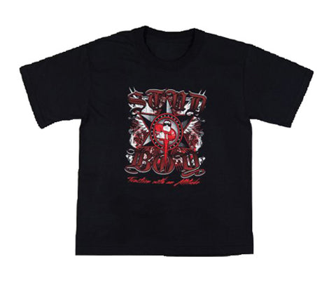 STUDBOY STUD BOY KIDS BLACK T-SHIRT XLARGE 2531-03