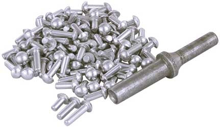 VE SOLID ALUMINUM 1/2" RIVETS 450 /PK 44-21004