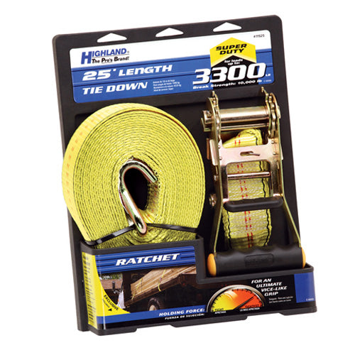 CEQUENT RACHET TIE DOWN W/HOOKS 2" X25' (SINGLE) 1152500