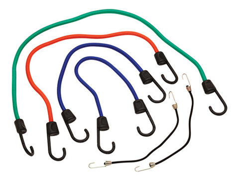 CEQUENT 6PC. BUNGEE ASSORTMENT 2-18" 1-24" 1-32"2 MINI 9009500