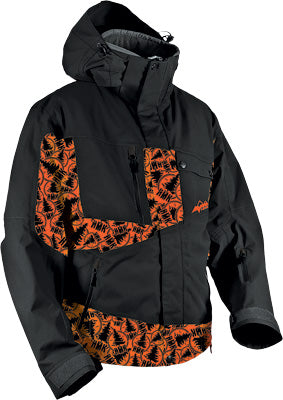 HMK PEAK 2 JACKET STAMP ORANGE LARGE PART# HM7JPEA2SOL