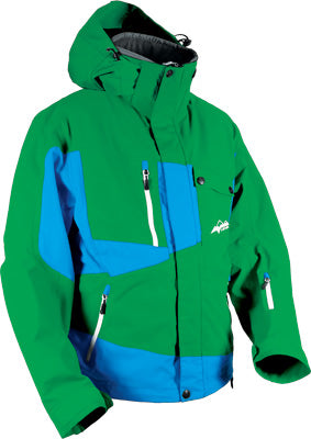 HMK PEAK 2 JACKET GREEN/BLUE 2-XLARGE HM7JPEA2GB2X