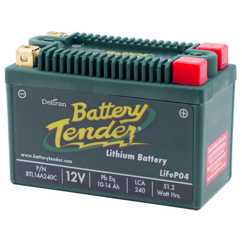 BATTERY TENDER 2007 X2 500 LITHIUM ENGINE START BATTERY 240 CCA BTL14A240C Polar