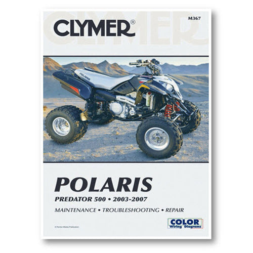 CLYMER 2003-2007 PREDATOR 500 POLARIS M367 MANUAL