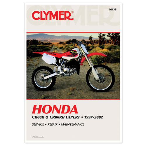 CLYMER M435 SERVICE MANUAL CR80R 97-02