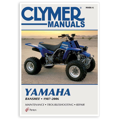 CLYMER 1987-2006 YFZ350 BANSHEE YAMAHA M486-6 SERVICE MANUAL