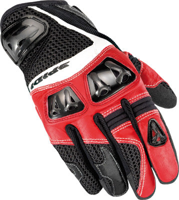 SPIDI JAB-R LEATHER GLOVES BLACK/RED 3X-LARGE PART# C27-021-3X