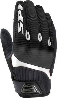 SPIDI G-FLASH TEX GLOVES BLACK/WHITE 2X-LARGE PART# B48K3-011-2X