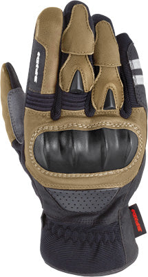 SPIDI T-ROAD GLOVES BLACK/TAN 3X-LARGE PART# C44-233-3X