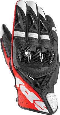 SPIDI STR-3 VENT COUPE' LEATHER GLOVES BLACK/RED 3X-LARGE PART# A145-021-3X