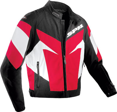 SPIDI TRACKSTER TEX JACKET BLACK/RED X-LARGE PART# T134-155-X