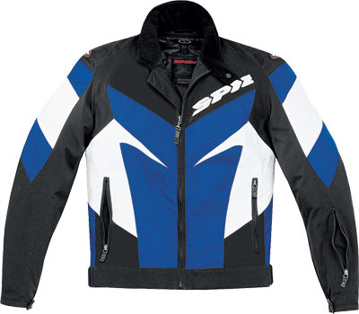 SPIDI TRACKSTER TEX JACKET BLACK/BLU E 3X-LARGE PART# T134-156-3X