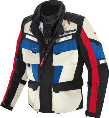 SPIDI MARATHON H2OUT JACKET BLACK/RED/BLUE 3X-LARGE PART# D115-529-3X