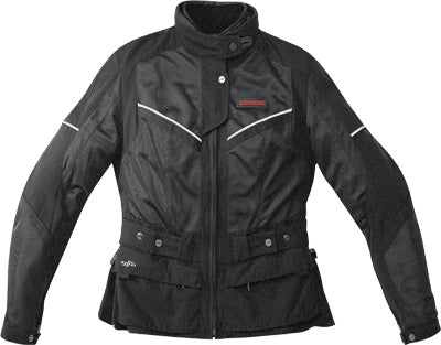 SPIDI NETWIN ALL SEASON LADIES JACKE T BLACK LARGE PART# D70-026-L