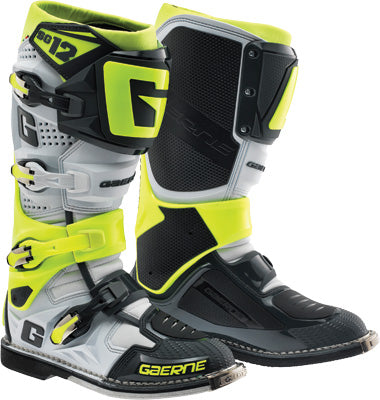 GAERNE SG-12 BOOT WHITE/BLACK/NEON SZ12 2174-051-012