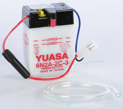 YUASA BATTERY 6N2A-2C-3 YUMICRON PART# YUAM262C3 NEW