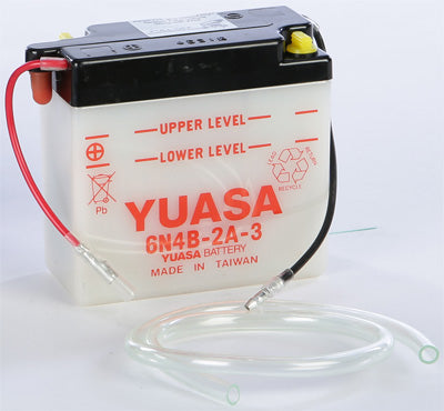 YUASA BATTERY 6N4B-2A-3 YUMICRON PART# YUAM26B43 NEW