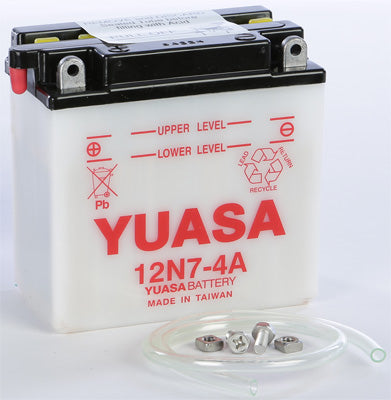 YUASA BATTERY 12N7-4A YUMICRON PART# YUAM2274A NEW