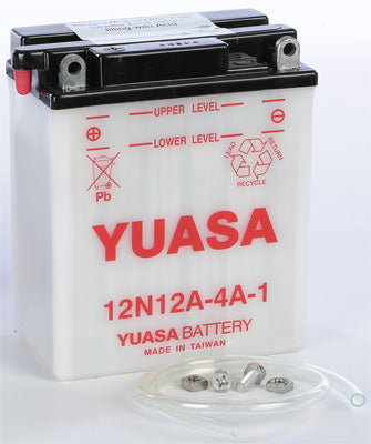 YUASA BATTERY 12N12A-4A-1 YUMICRON PART# YUAM2221B NEW