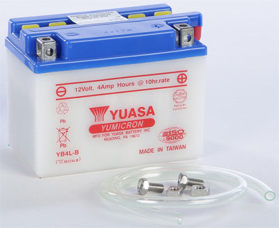 YUASA BATTERY YB4L-B YUMICRON PART# YUAM224LB NEW