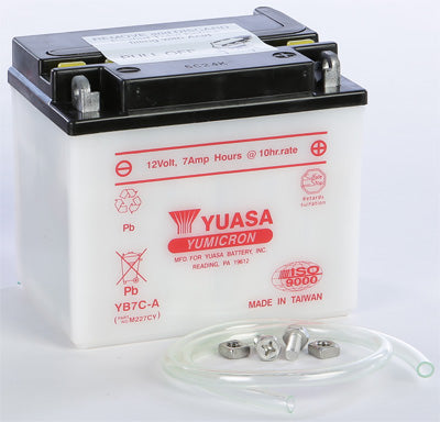 YUASA BATTERY YB7C-A YUMICRON PART# YUAM227CY NEW