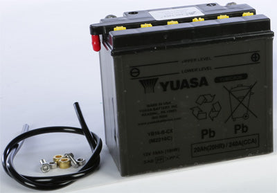 YUASA BATTERY YB16-B-CX YUMICRON PART# YUAM2216C NEW