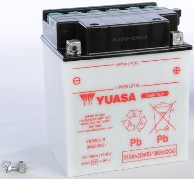 YUASA BATTERY YB30CL-B YUMICRON PART# YUAM2230C NEW