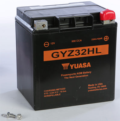 YUASA 2011-2016 Harley-Davidson FLTRU Road Glide Ultra BATTERY GYZ732HL YUAM732H