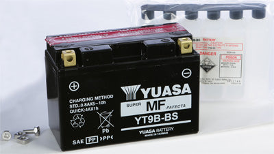 YUASA BATTERY YT9B-BS PART# YUAM629B4 NEW