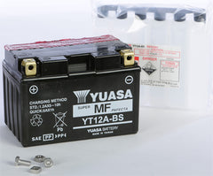 YUASA BATTERY YT12A-BS SEALED PART# YUAM32ABS (PLT-180) NEW