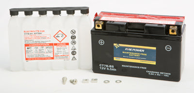 WPS MAINTENANCE FREE BATTERY CT7B-BS PART NUMBER CT7B-BS