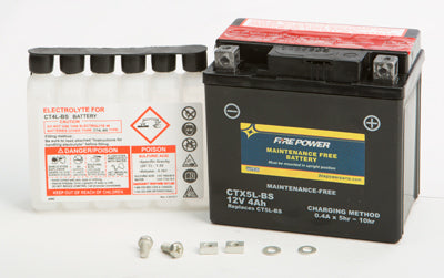 WPS BATTERY MAINT FREE CTX5L-BS PART# CTX5L-BS NEW