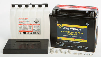 WPS BATTERY MAINT FREE CTX19-BS PART# CTX19-BS NEW