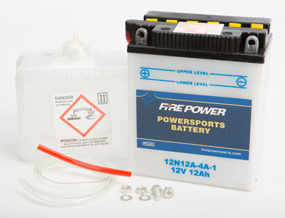 WPS BATTERY W/ACID 12N12A-4A-1 PART# 12N12A-4A-1 NEW