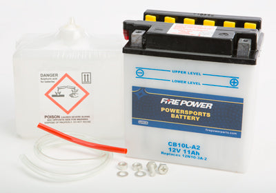 WPS BATTERY W/ACID CB10L-A2 PART# CB10L-A2 NEW