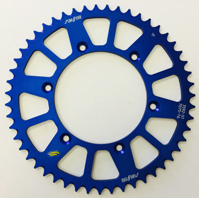 SUNSTAR Rear Sprocket Aluminum Blue 51T PART NUMBER 5-359251BL