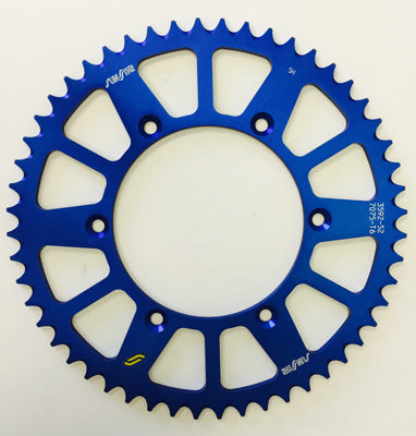 SUNSTAR Rear Sprocket Aluminum Blue 52T PART NUMBER 5-359252BL