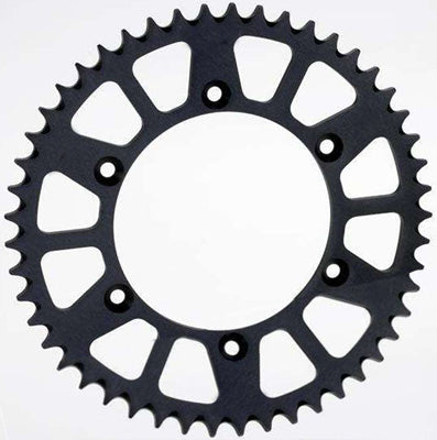 SUNSTAR REAR SPROCKET ALUMINUM 49T (BLACK) PART# 5-361949BK NEW