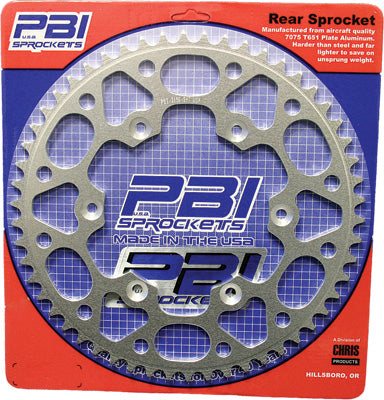 PBI REAR ALUMINUM SPROCKET 50T PART# 4033-50-2 NEW