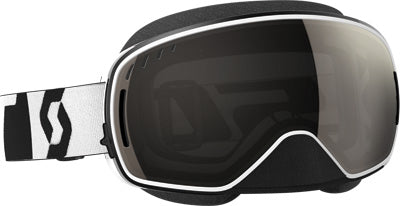 SCOTT LCG SNO-X GOGGLE BLACK/WHITE W/ILLUMINATOR BLUE LENSES #246437-1007299