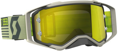 SCOTT GOGGLE PROSPECT GRY/BEIGE YELL OW CHROME WORKS 262589-5719289