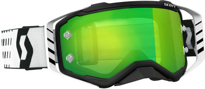 SCOTT GOGGLE PROSPECT BLK/WHT GREEN CHROME WORKS 262589-1007279