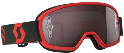 SCOTT GOGGLE BUZZ MX PRO RED/BLK SIL VER CHROME WORKS 262602-1018269